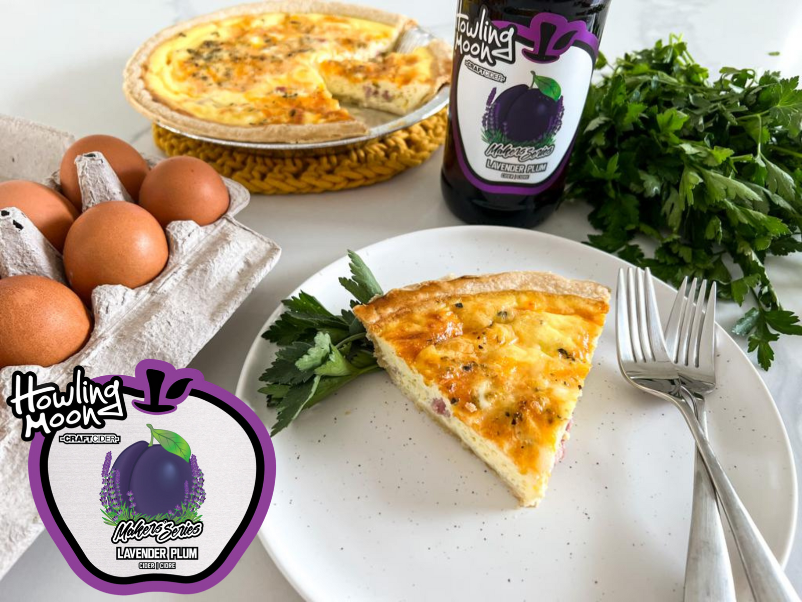 Provençal Ham Quiche