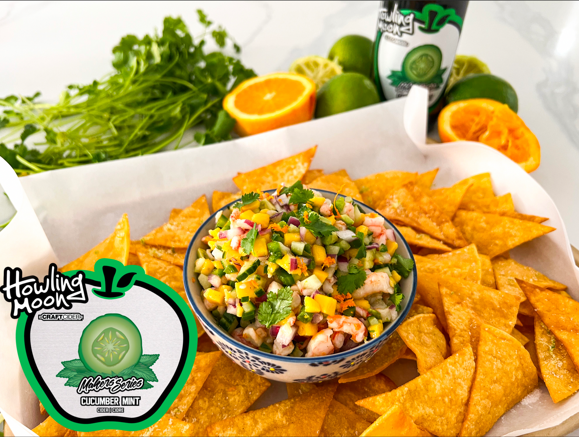 Ceviche & Lime Tortilla Chips