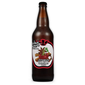 Maker's Series Spiced Cherry Howling Moon Craft Cider, made from heritage apples in Oliver BC