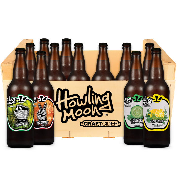 Cider Subscription Dry Craft Cider Community Box from Howling Moon Craft Cider in Kelowna BC
