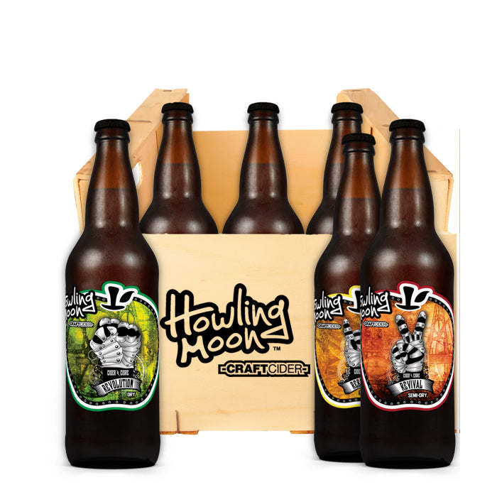 Cider Subscription Steampunk Traditional Craft Cider Community Box from Howling Moon Craft Cider in Kelowna BC